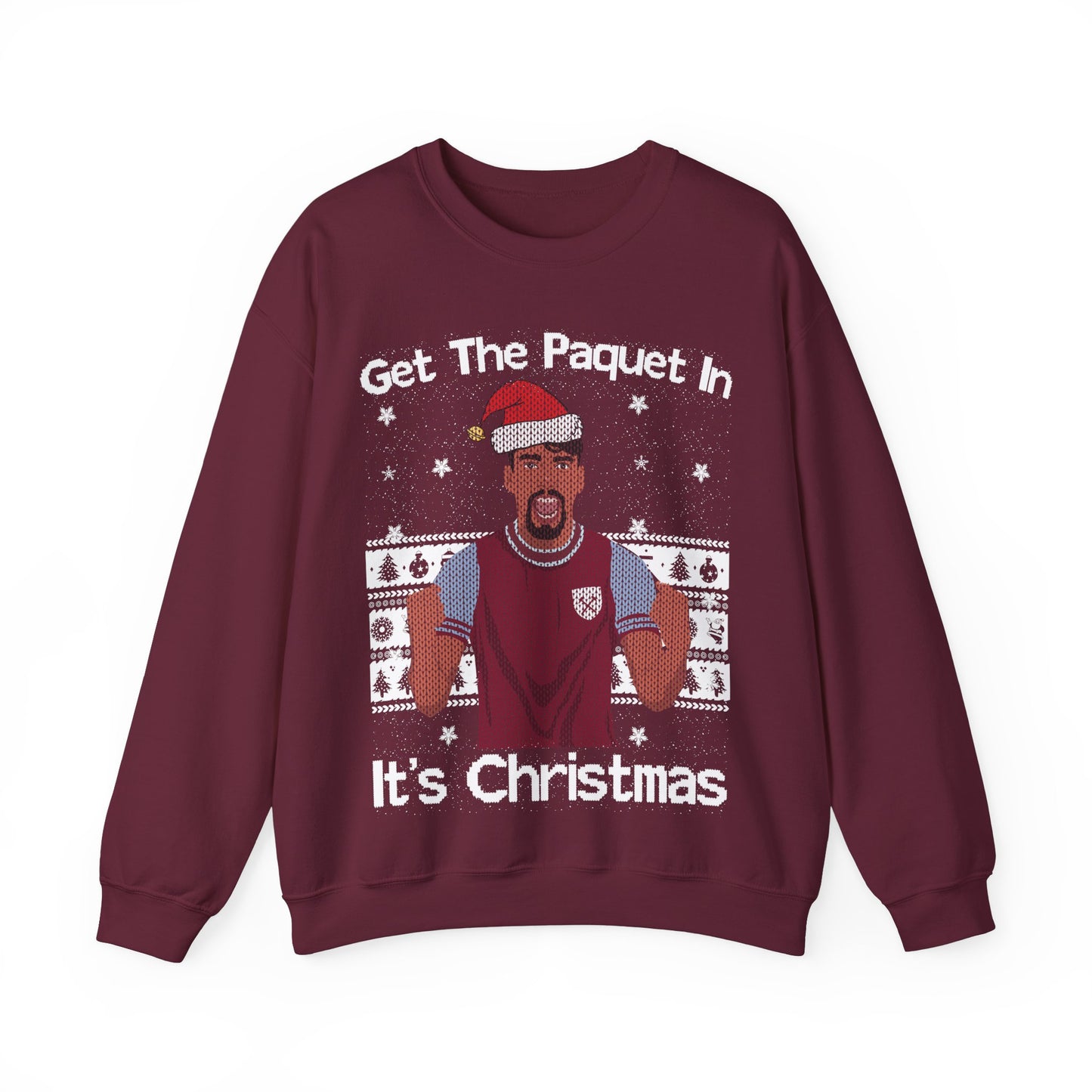 Get The Paquet In For Christmas Sweatshirt