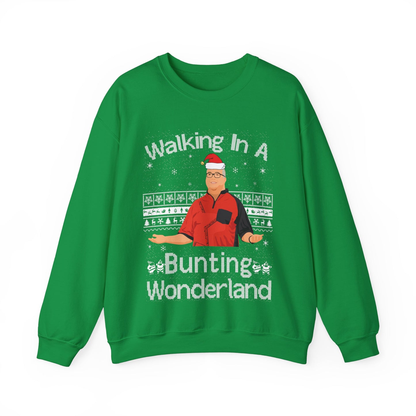 Walking In A Bunting Wonderland Sweatshirt
