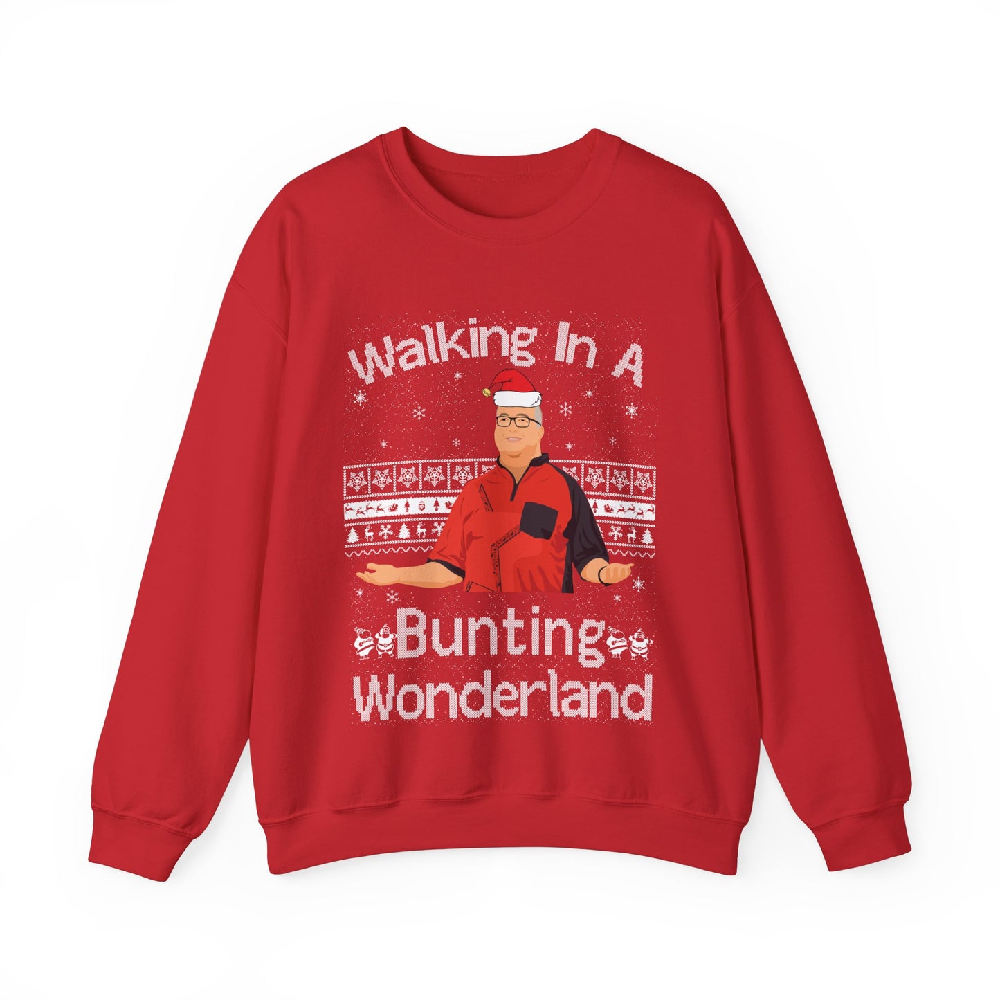 Walking In A Bunting Wonderland Sweatshirt
