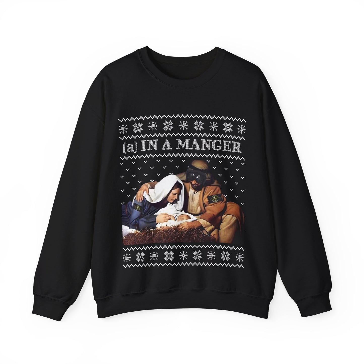 (a) In A Manger Sweatshirt