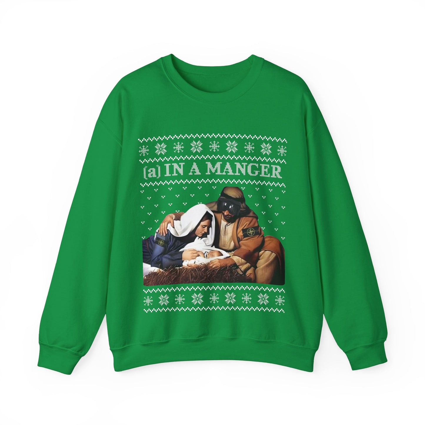 (a) In A Manger Sweatshirt